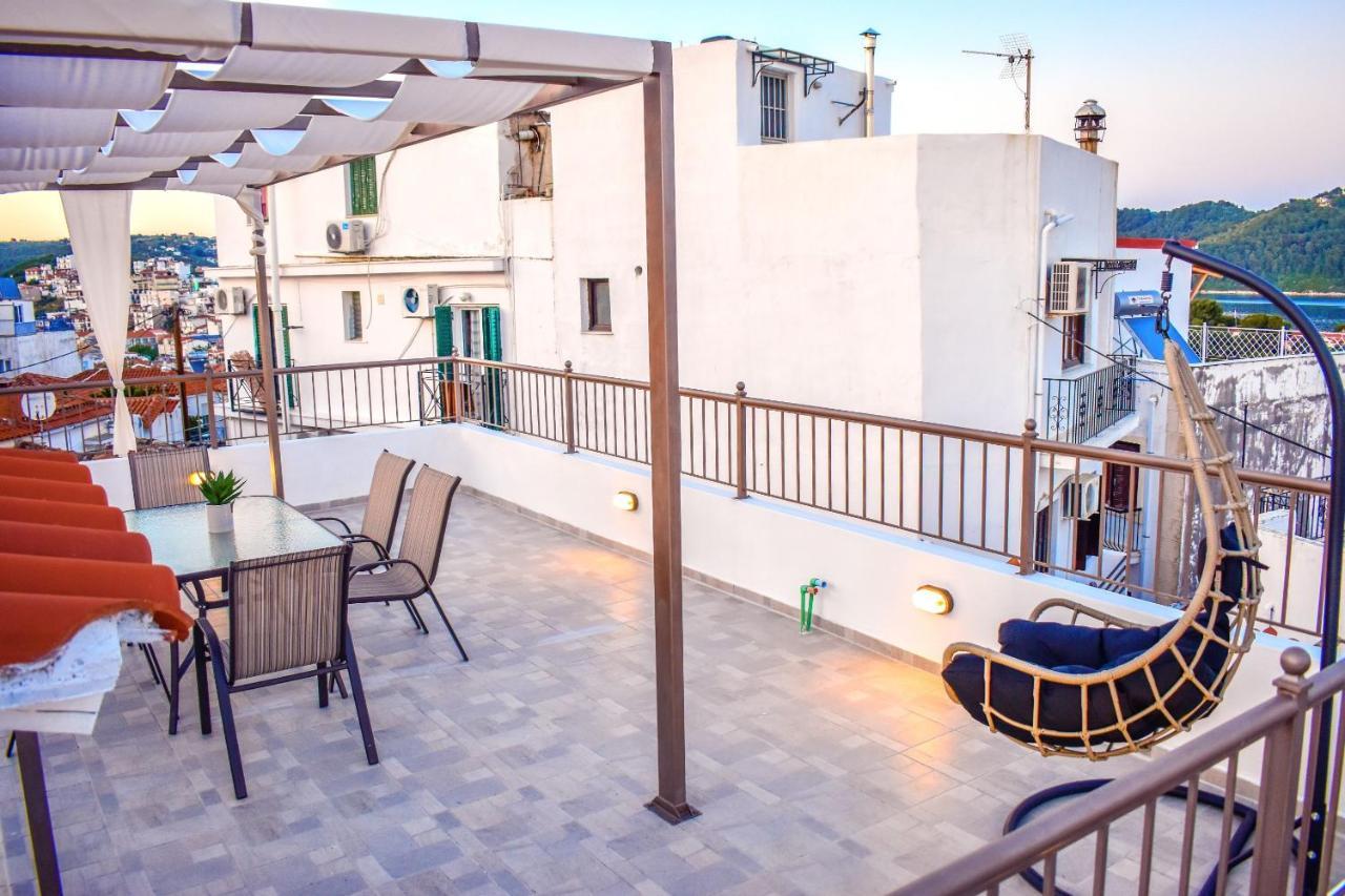 La Maison Plakes Rooftop Apt Skiathos Exterior foto